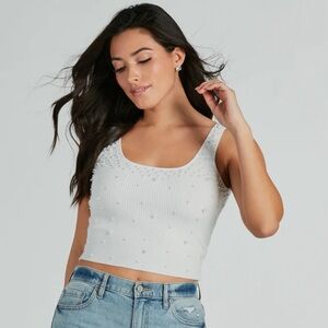 Windsor white pearl tank